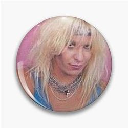 Vince Neil and Nikki Sixx Pin Up