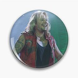 Vince Neil - Photograph Pin