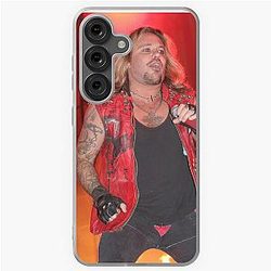 Vince Neil Photograph and Samsung Galaxy Case