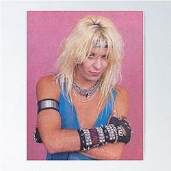 Vince Neil Nikki Sixx Poster