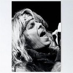 Vince Neil BW Poster