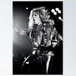 Vince Neil BW Poster