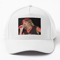 Vince Neil Band Photograph Baseball Cap