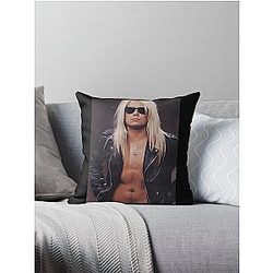 Vince Neil for Fans Throw Pillow