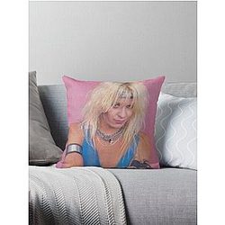 Vince Neil Nikki Sixx Throw Pillow