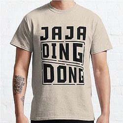 Vinland Saga T-Shirts - Fire Saga Song Shirt Play Jaja Ding Dong Will Ferrell Fire Saga T-Shirt Netflix  Classic T-Shirt RB1710