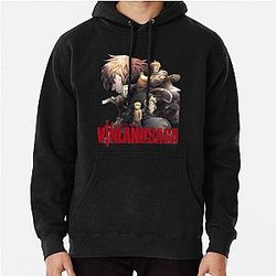 Vinland Saga Hoodies - Vinland Saga logo Pullover Hoodie RB1710