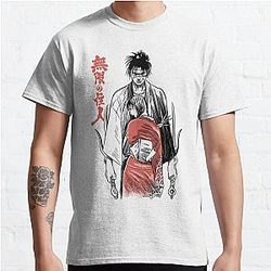 Vinland Saga T-Shirts - Immortal samurai Classic T-Shirt RB1710