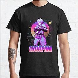 Vinland Saga T-Shirts - Thorfinn Karlsefni - Retro Art Classic T-Shirt RB1710
