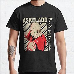 Vinland Saga T-Shirts - Askeladd - Vintage Art Classic T-Shirt RB1710