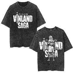 Thorfinn Twin Daggers PTTT2404 Washed  Vinland Saga T-Shirts