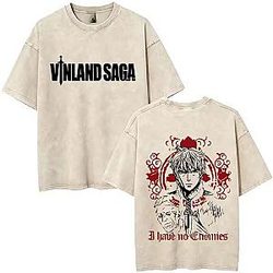 Retro Design PTTT2407 Washed Vinland Saga T-Shirts