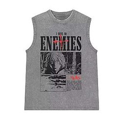 Casual Vintage PTTT2407  Vinland Saga Tank Tops