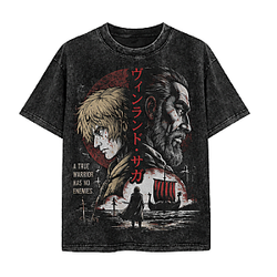 Vinland Saga Washed T -Shirt NTT1409 Vinland Saga T-Shirts