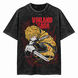 Vinland Saga Washed T -Shirt NTT1409 Vinland Saga T-Shirts