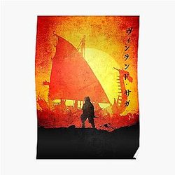 Vinland Saga Posters - Vinland Saga, Minimalist Manga Poster RB1710