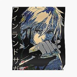 Vinland Saga Posters - Vinland Saga T-ShirtThorfinn Vinland saga Poster RB1710