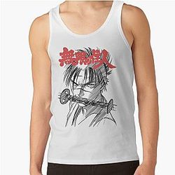 Vinland Saga Tank Tops - Immortal samurai Tank Top RB1710