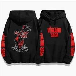 Vinland Saga Hoodies – Vinland Saga Axe Sleeves Aesthetic Printed Hoodie