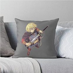 Vinland Saga Pillows - Thorfinn - Vinland Saga Throw Pillow RB1710