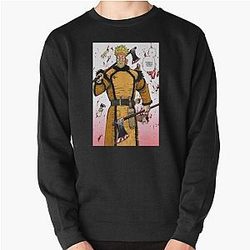 Vinland Saga Sweatshirts - Best Thorkell The Tall - Vintage Art Sticker Pullover Sweatshirt RB1710