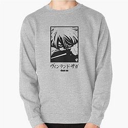 Vinland Saga Sweatshirts - vinland saga thorfinn japanese manga Pullover Sweatshirt RB1710