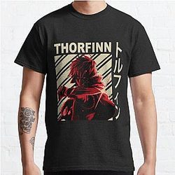 Vinland Saga T-Shirts - Thorfinn Karlsefni - Vintage Art Classic T-Shirt RB1710