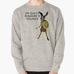 Guilty Pleasure Quotes - athena greek goddes - violent femmes Pullover Sweatshirt