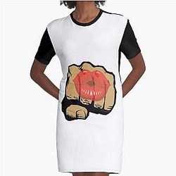 Violent Femmes - big fist kiss Graphic T-Shirt Dress