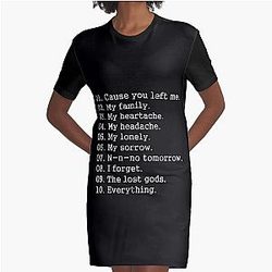 Violent Femmes - Kiss Off Countdown d T-Shirt Graphic T-Shirt Dress