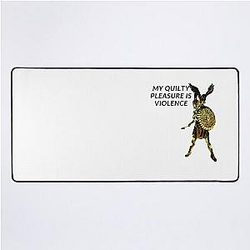 Guilty Pleasure Quotes - athena greek goddes - violent femmes Desk Mat