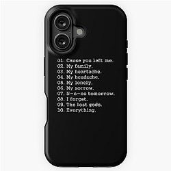 Violent Femmes - Kiss Off Countdown d T-Shirt iPhone Tough Case