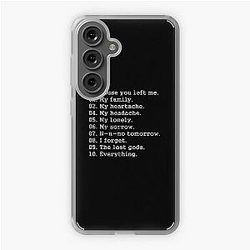 Violent Femmes - Kiss Off Countdown d T-Shirt Samsung Galaxy Soft Case