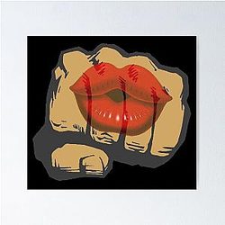 Violent Femmes - big fist kiss Poster