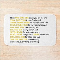 Violent Femmes - KISS OFF (black) Bath Mat