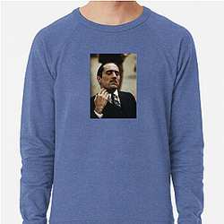 Vito Corleone is known for his calm demeanor Vito Corleone Sweatshirts
