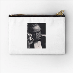 Vito Corleone is a fictional character Vito Corleone Zipper Pouches