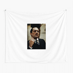 Vito Corleone is known for his calm demeanor Vito Corleone Tapestries