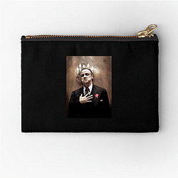 Vito Corleone is an iconic figure in cinema Vito Corleone Zipper Pouches