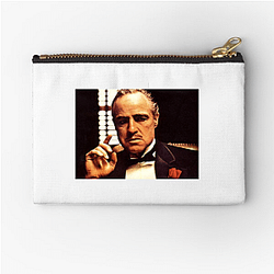 Vito Corleone's goal is to protect his family Vito Corleone Zipper Pouches