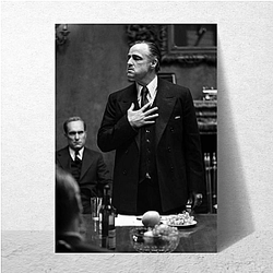 Vito Corleone is the head of the Corleone crime family Vito Corleone Posters