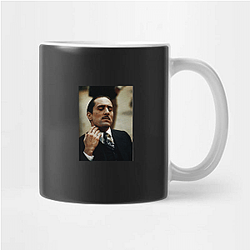 Vito Corleone is known for his calm demeanor Vito Corleone Mugs