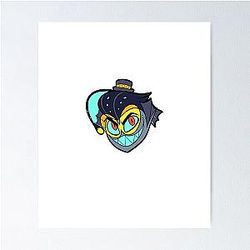 Vivziepop Chibi Baxter Poster