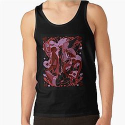 Hazbin Hotel Valentine's Alastor Tank Top