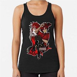 Grell and Alastor  Racerback Tank Top