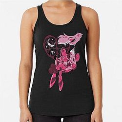 Angel Dust and Fat Nugget Valentines Night - Hazbin Hotel  Racerback Tank Top