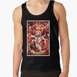 Hazbin Hotel Lucifer Morningstar Tshirt Sticker Tank Top