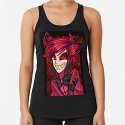 Alastor the radio demon Racerback Tank Top