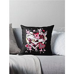 Hazbin Hotel Angel Dust Throw Pillow