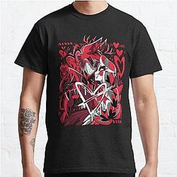 Charlie + Alastor 2023 Hazbin Hotel V-day Inspired Fanmerch  Classic T-Shirt